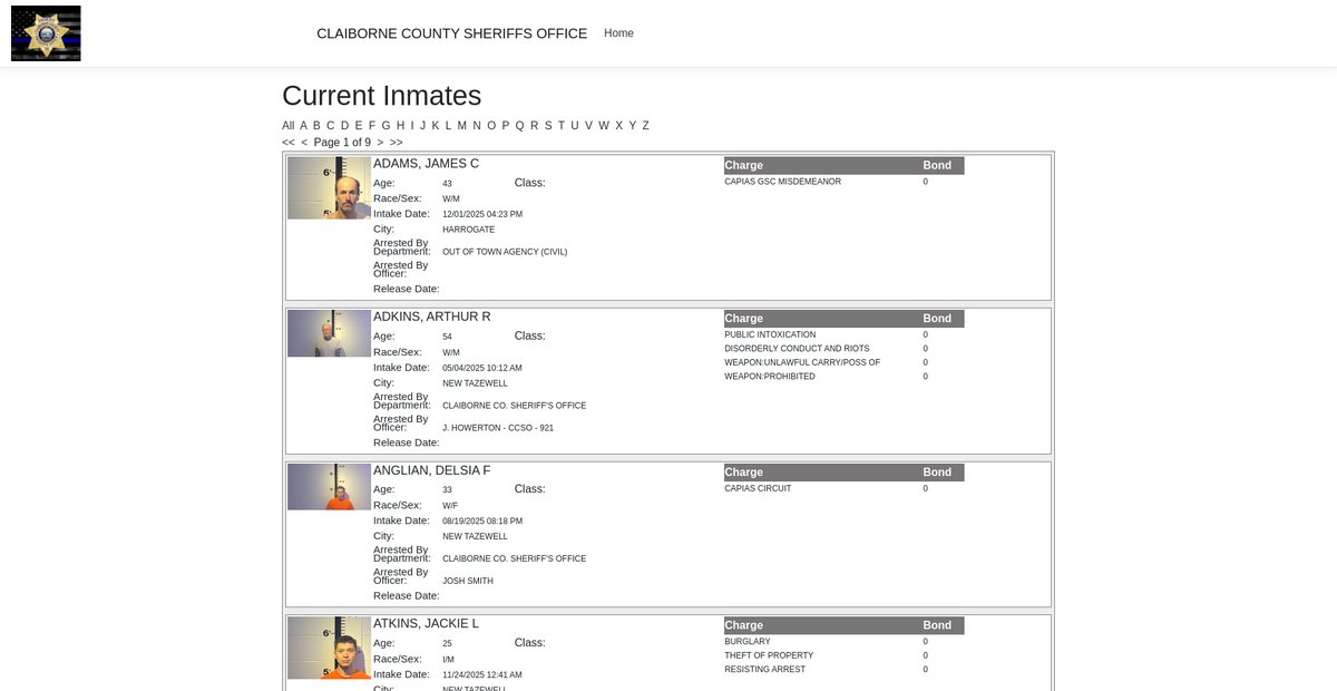 Preview of isoms.claiborneso.com