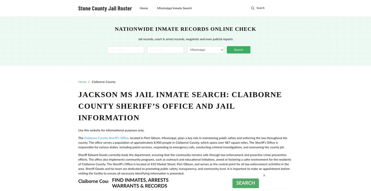 Preview of stonecountygov.com