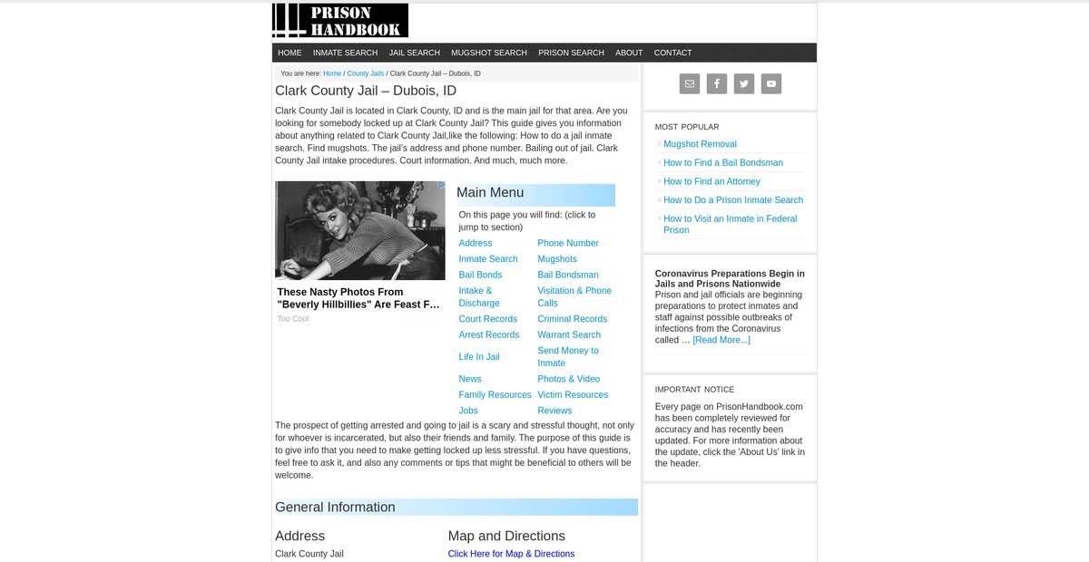 Preview of prisonhandbook.com