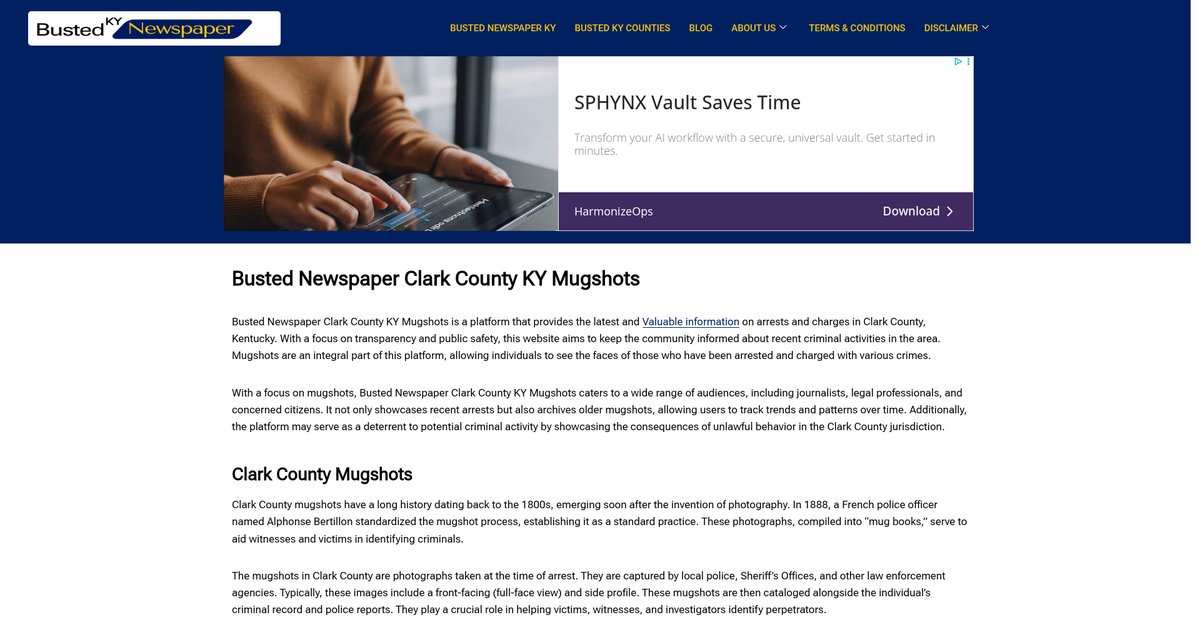 Preview of bustednewspaper-ky.com