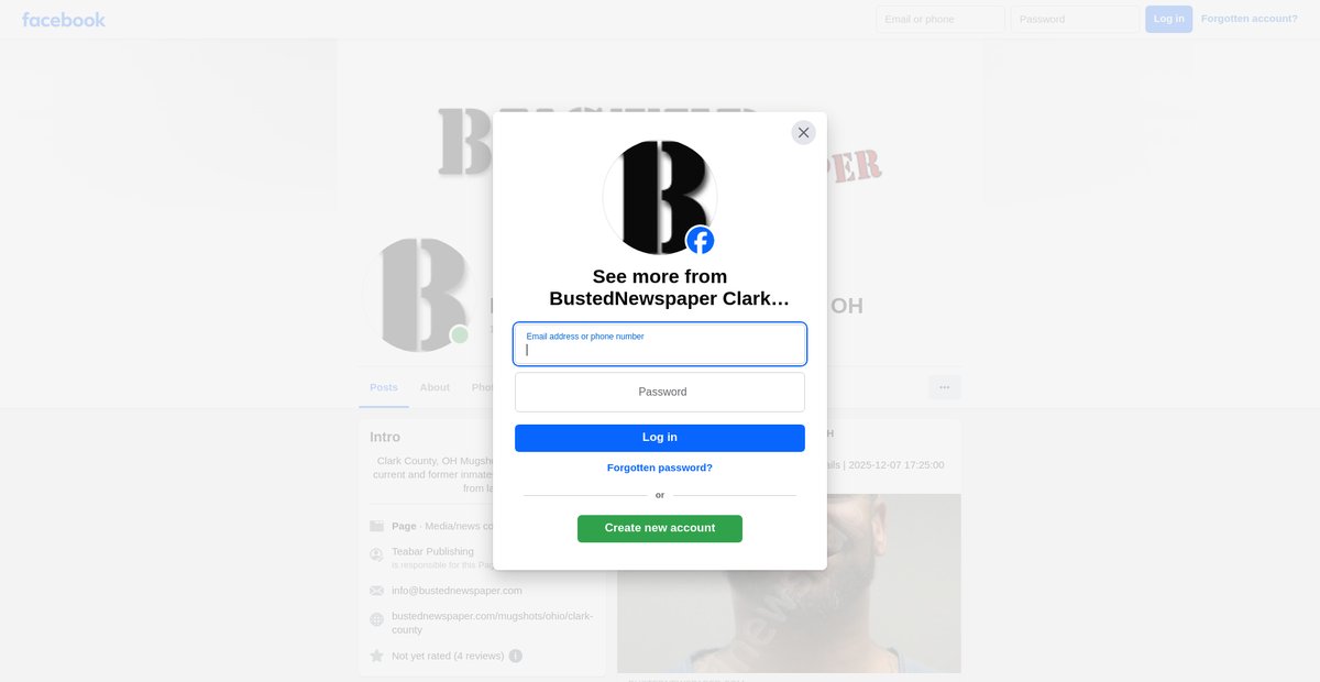 Preview of facebook.com