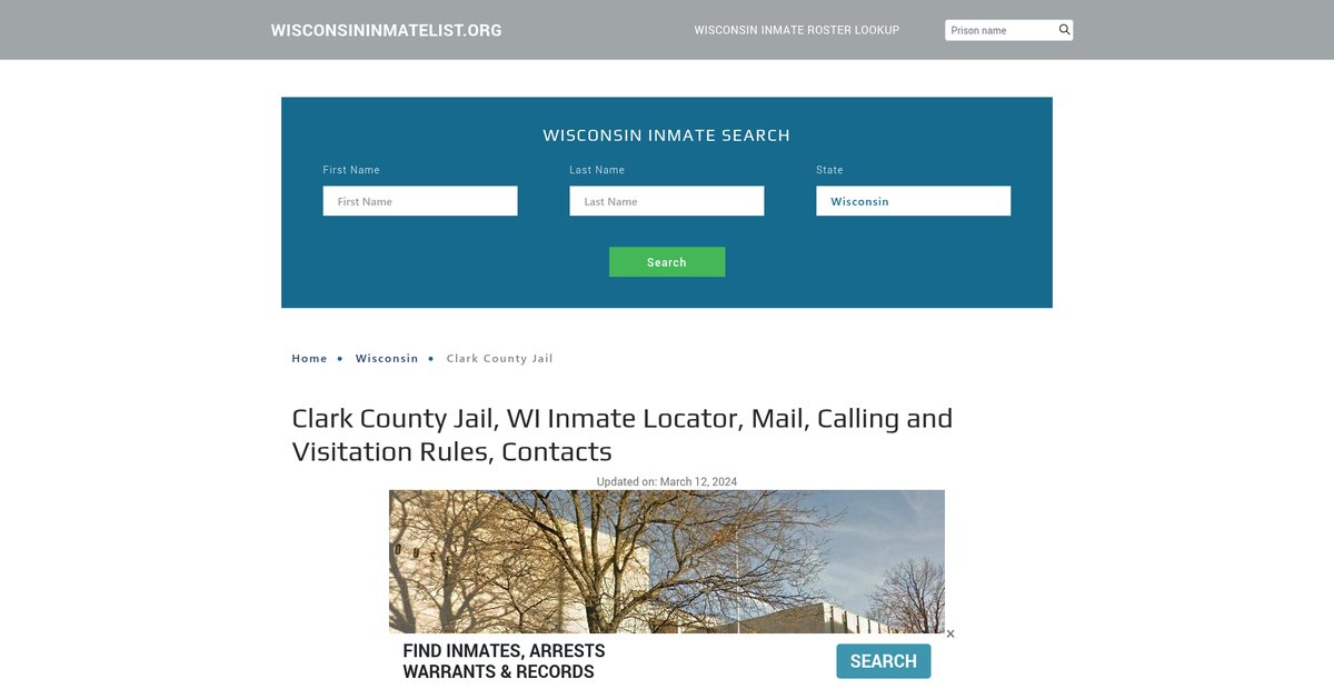 Preview of wisconsininmatelist.org