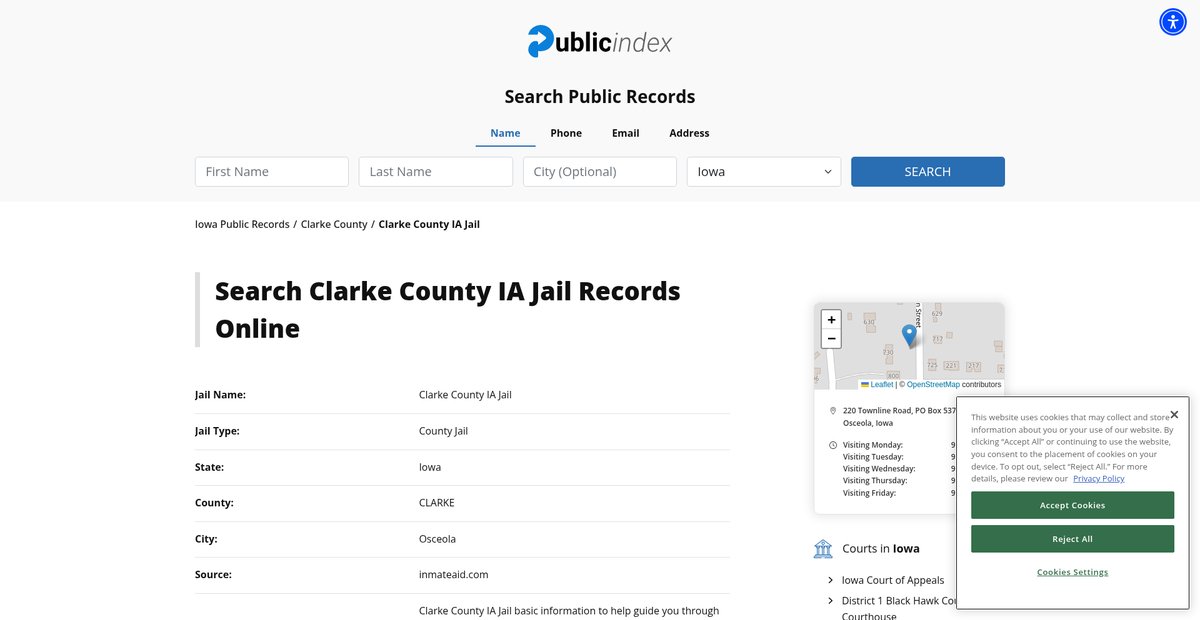 Preview of iowa.thepublicindex.org