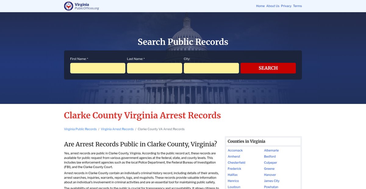 Preview of virginia.publicoffices.org