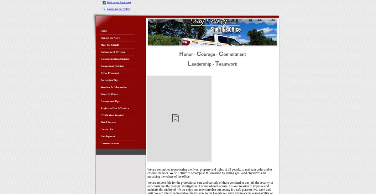 Preview of clayso.net