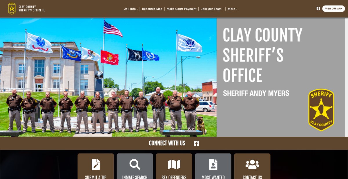 Preview of sheriff.claycounty.illinois.gov