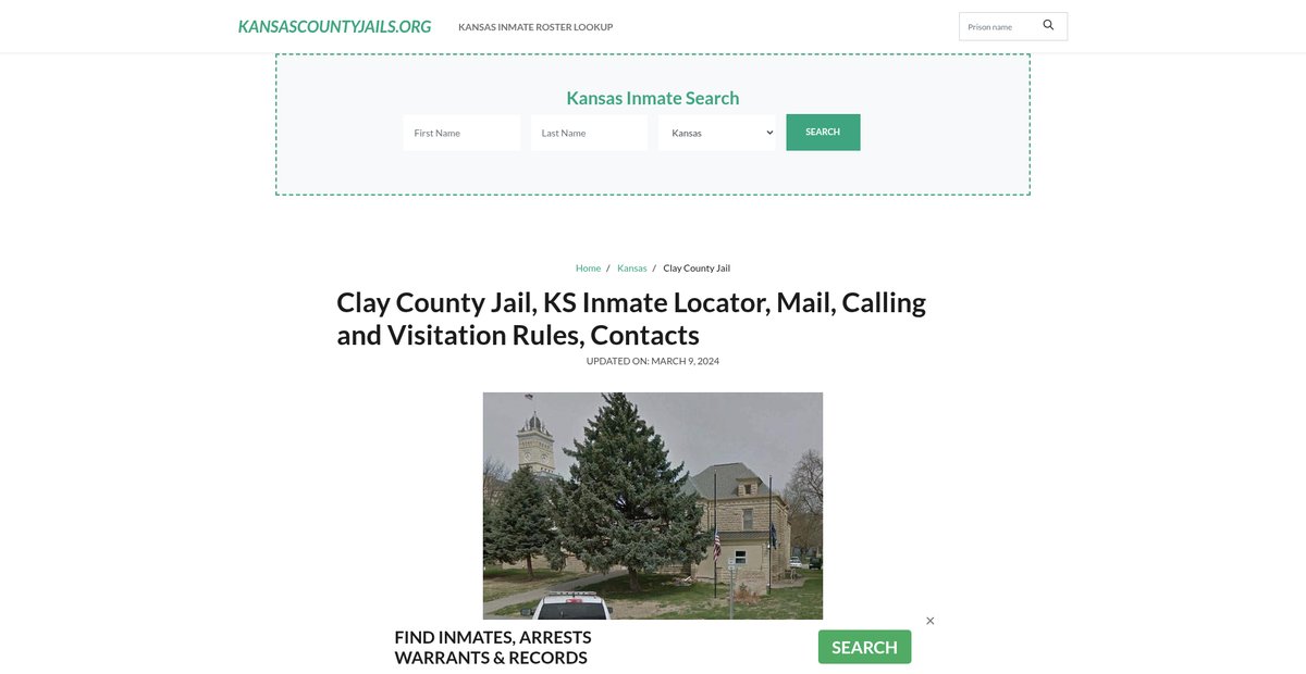 Preview of kansascountyjails.org