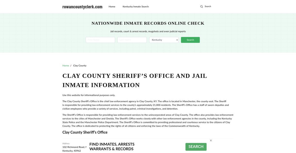 Preview of rowancountyclerk.com