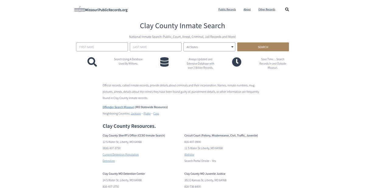 Preview of missouripublicrecords.org