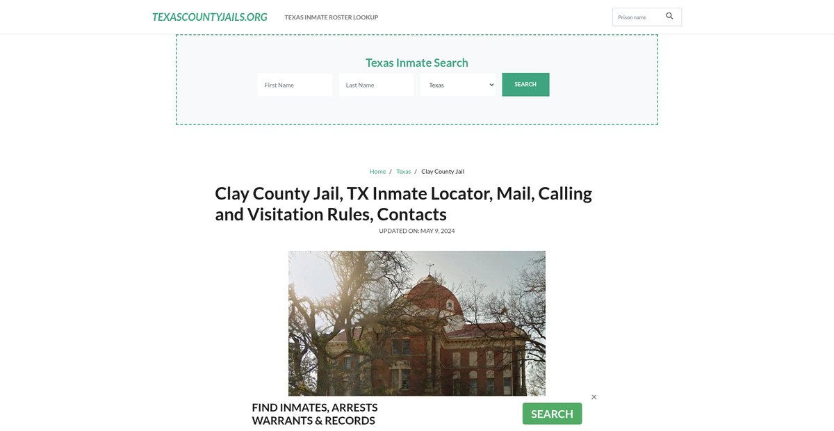 Preview of texascountyjails.org