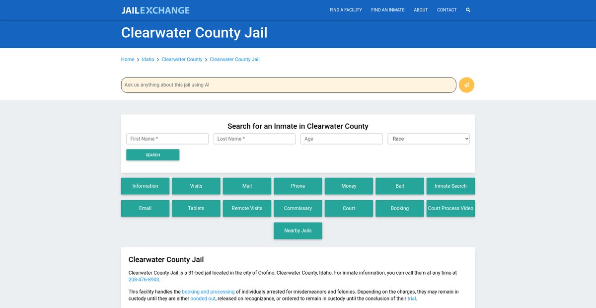 Preview of jailexchange.com