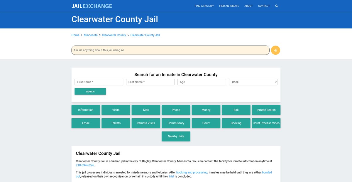 Preview of jailexchange.com