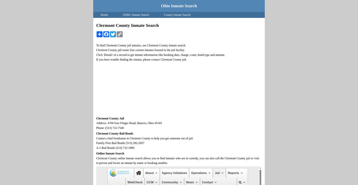 Preview of inmatesearchohio.org