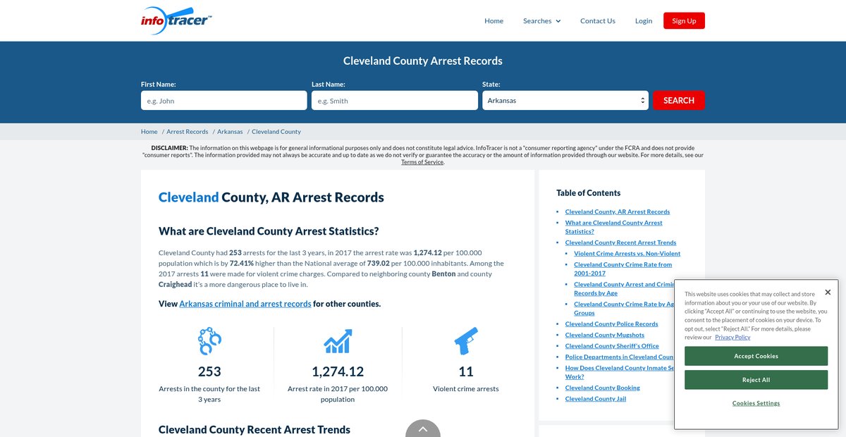 Preview of infotracer.com