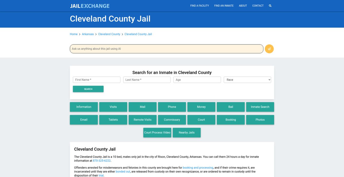 Preview of jailexchange.com