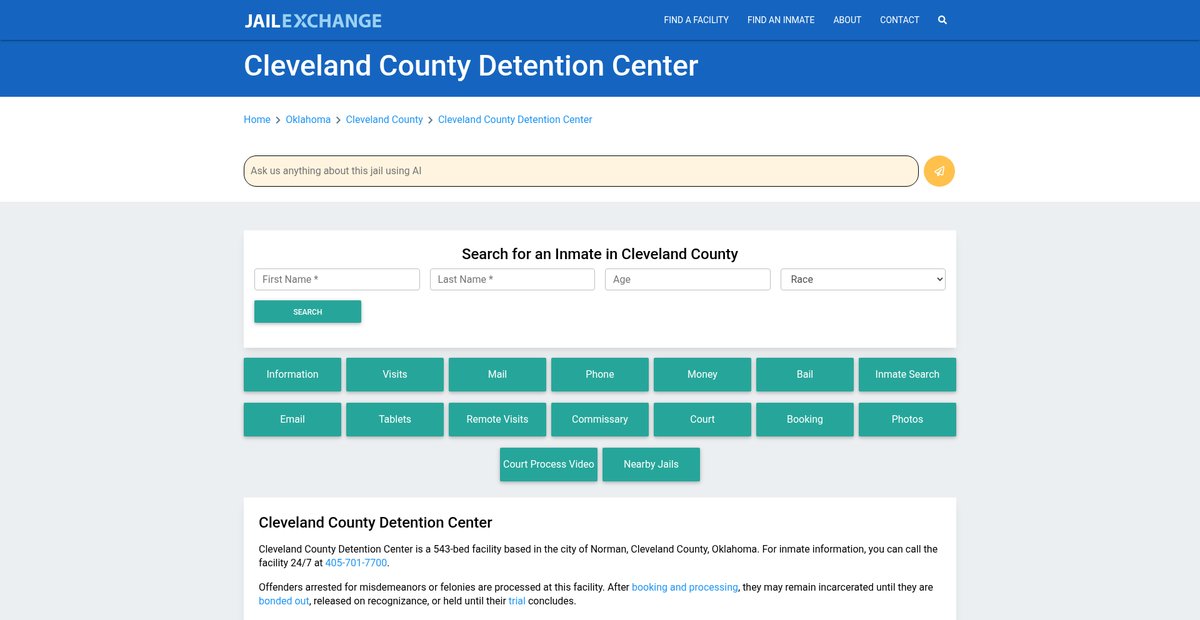 Preview of jailexchange.com
