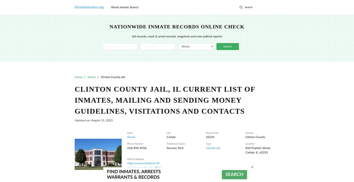 Preview of illinoisinmates.org