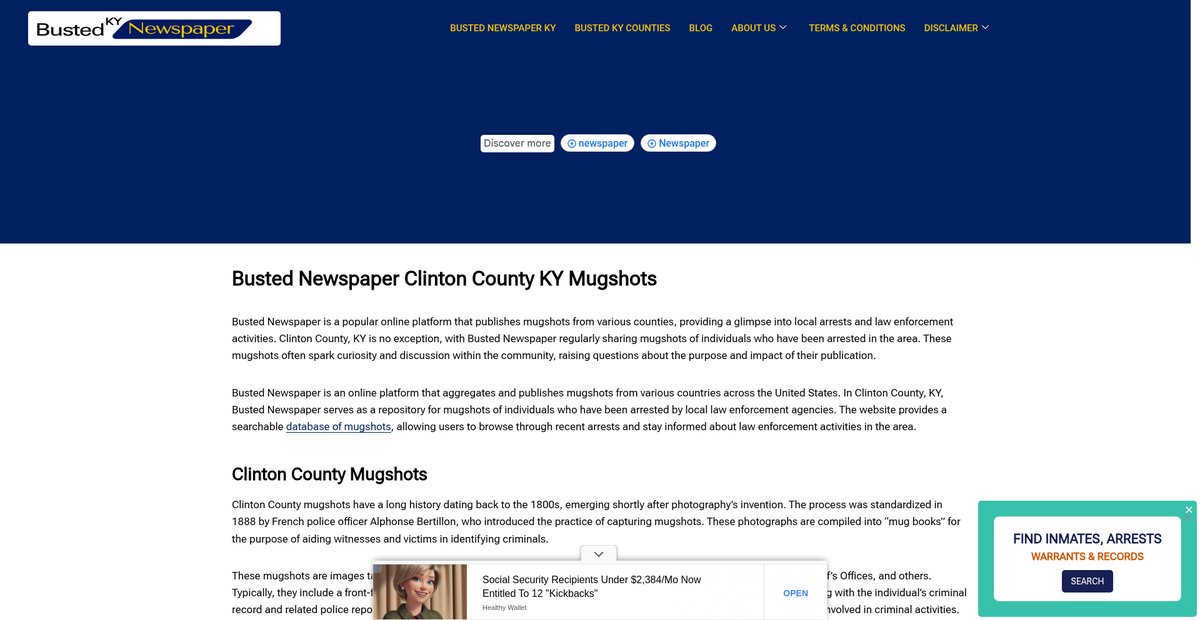 Preview of bustednewspaper-ky.com