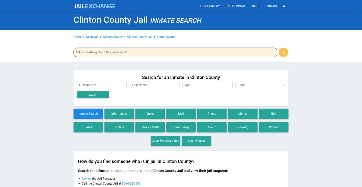 Preview of jailexchange.com