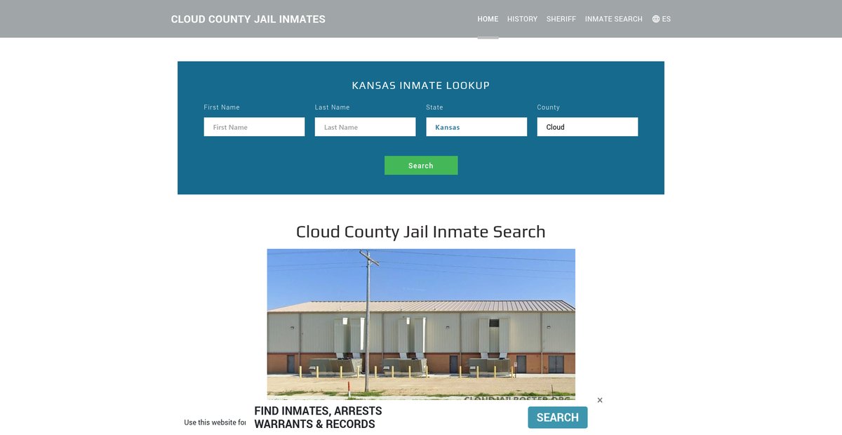 Preview of cloudjailroster.org