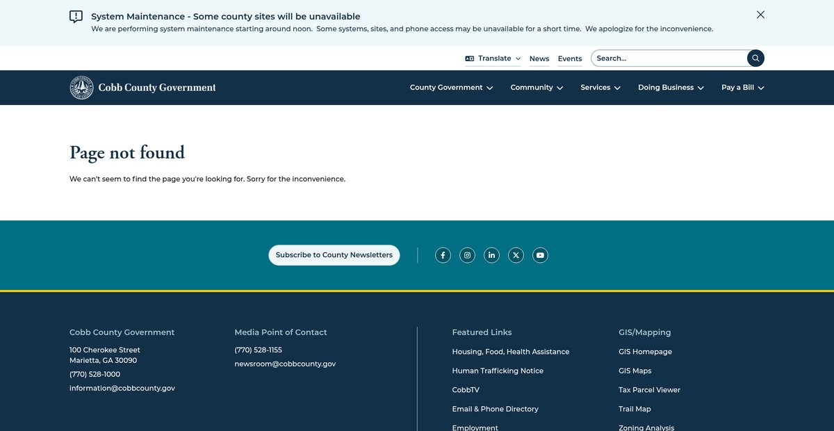 Preview of cobbcounty.gov