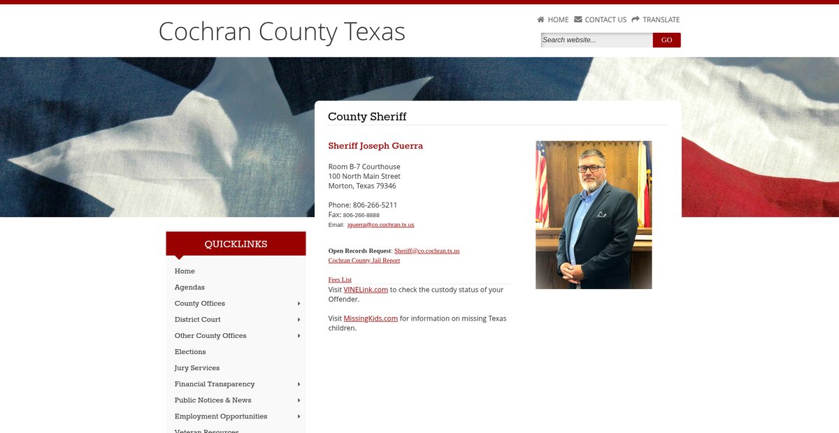 Preview of co.cochran.tx.us