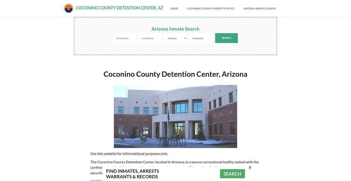 Preview of coconinocountydetentionaz.org