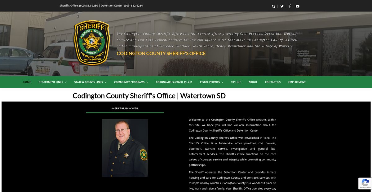 Preview of codingtonsheriff.com