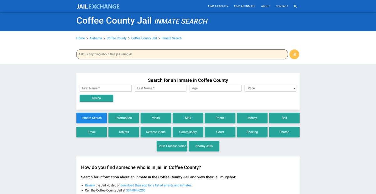 Preview of jailexchange.com