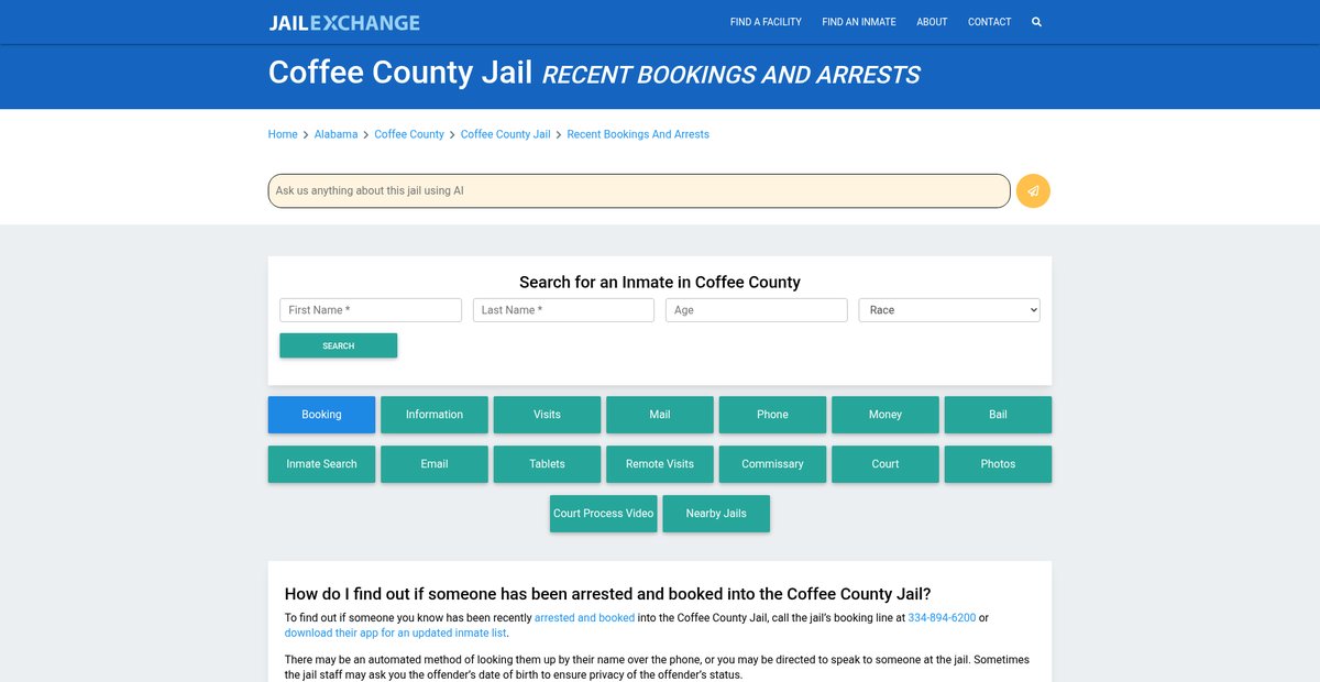 Preview of jailexchange.com