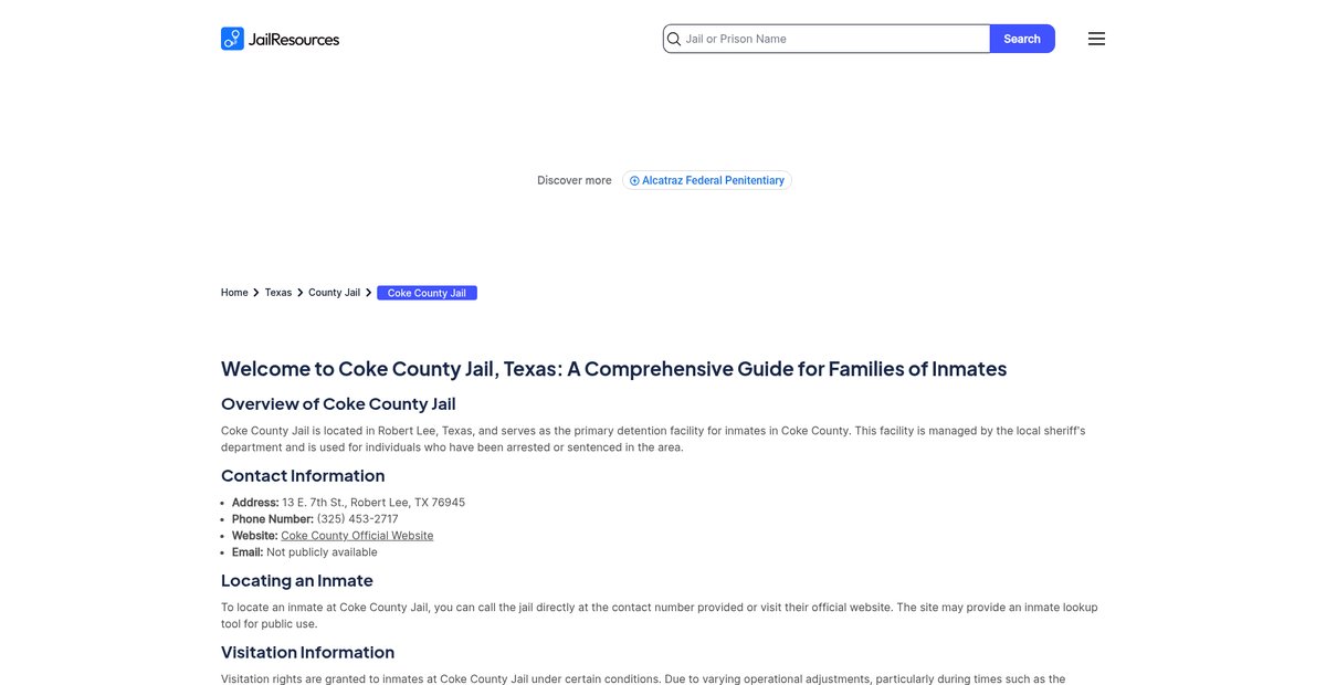 Preview of jailresources.com