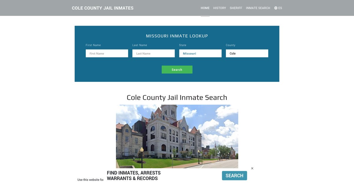 Preview of colejailroster.org