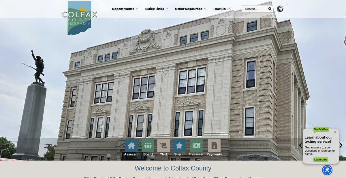 Preview of colfaxcountyne.gov
