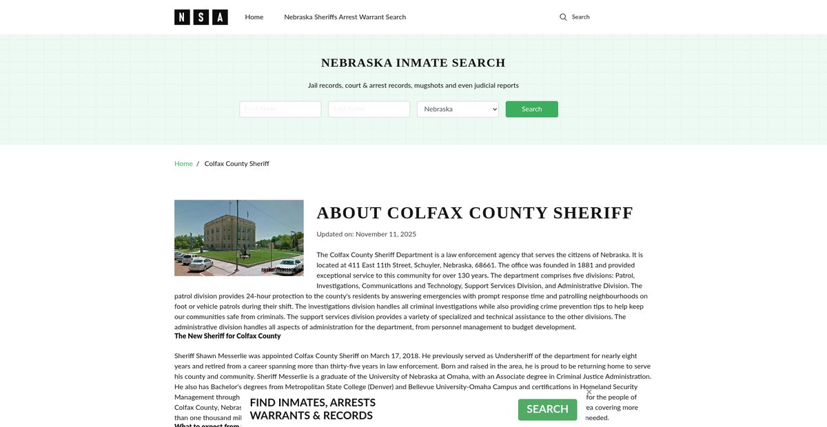 Preview of nesheriffsassoc.org