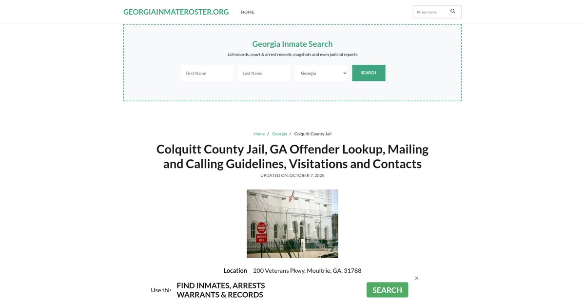 Preview of georgiainmateroster.org