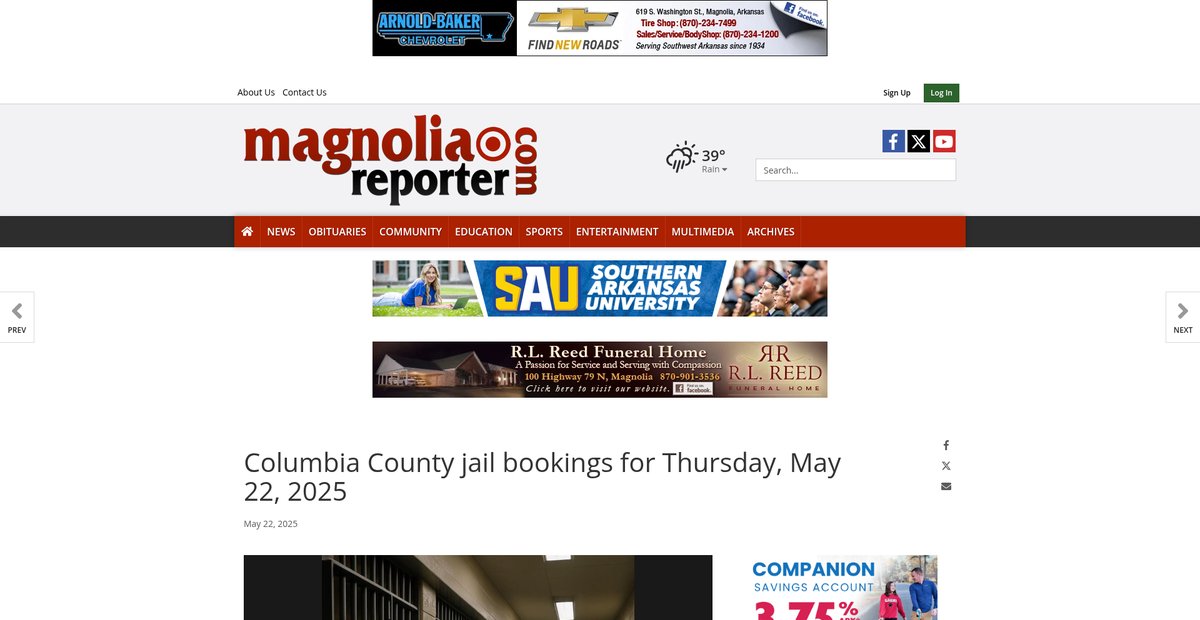 Preview of magnoliareporter.com