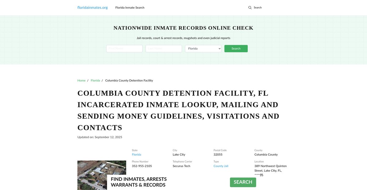 Preview of floridainmates.org