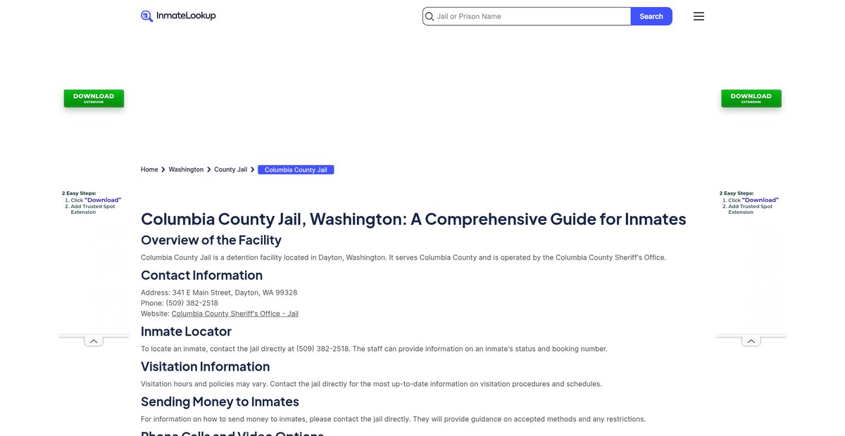 Preview of inmate-lookup.org