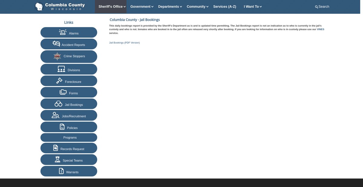 Preview of co.columbia.wi.us