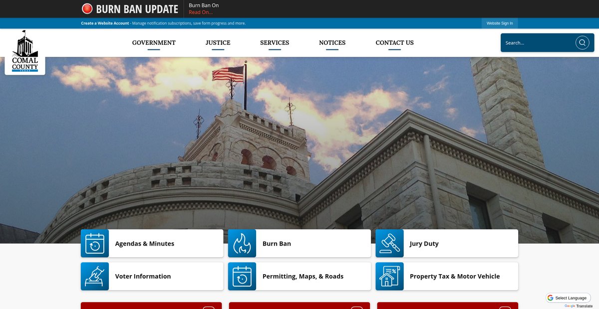 Preview of co.comal.tx.us