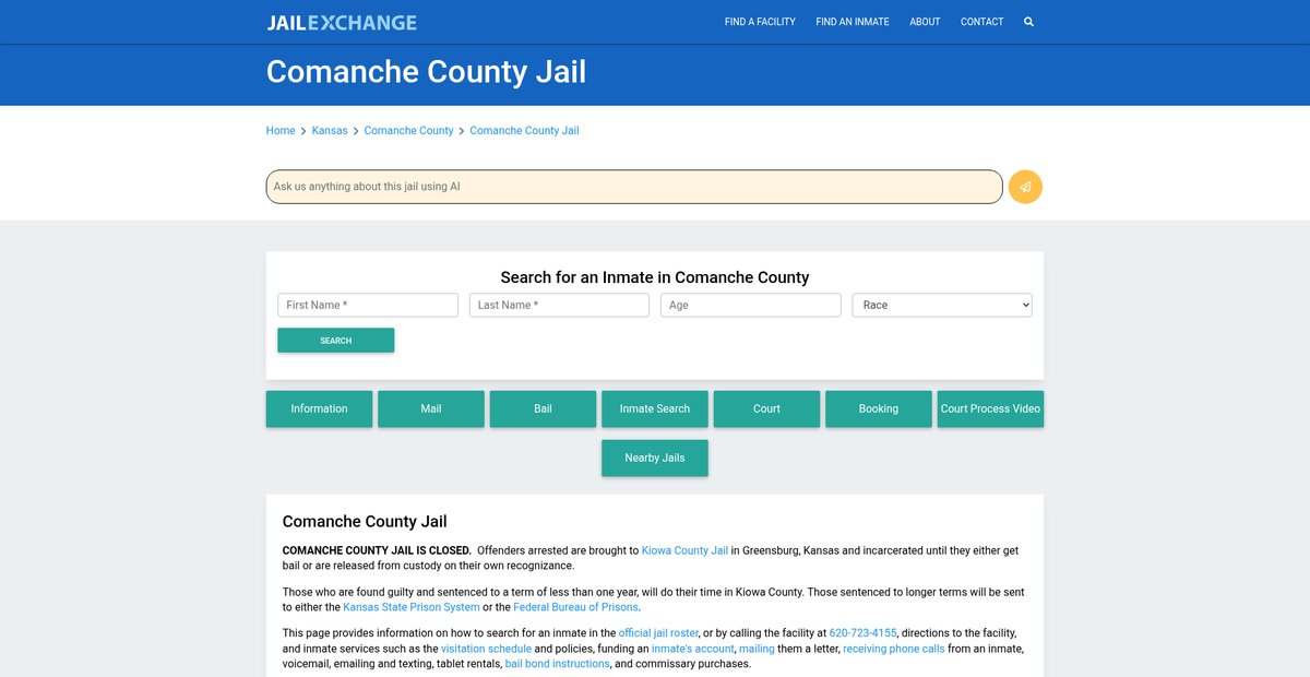 Preview of jailexchange.com