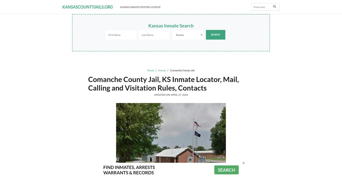 Preview of kansascountyjails.org