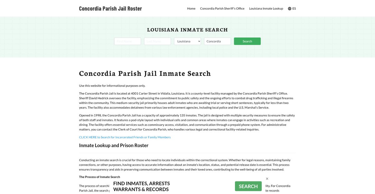 Preview of concordiaparishjail.org