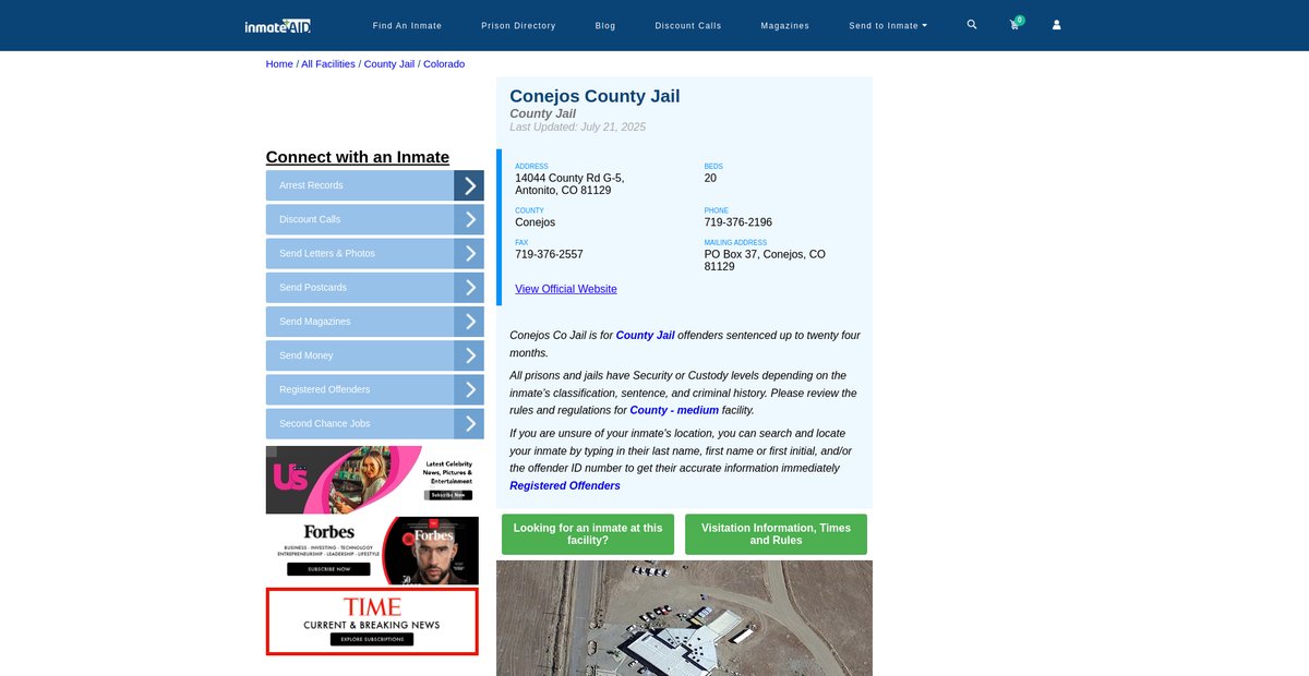 Preview of inmateaid.com