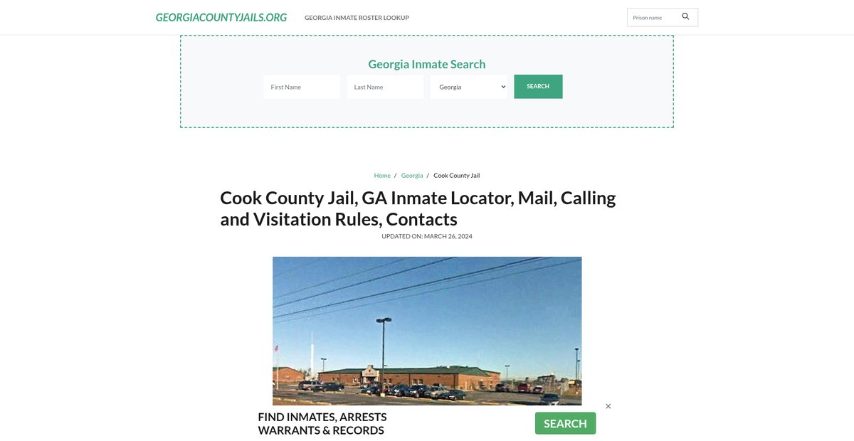 Preview of georgiacountyjails.org