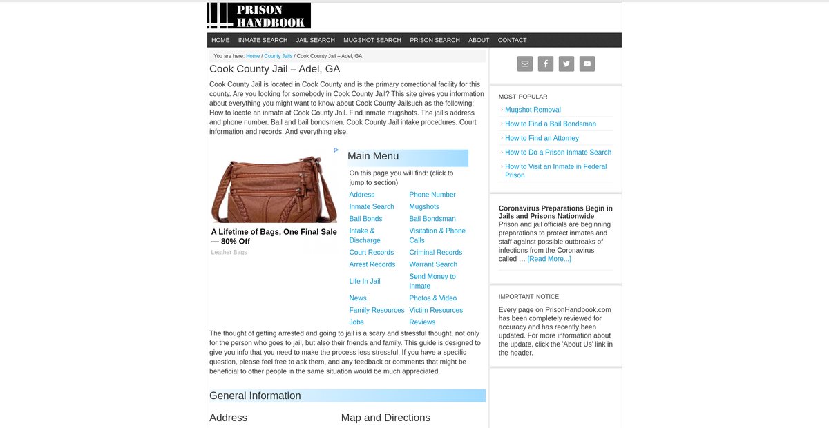 Preview of prisonhandbook.com