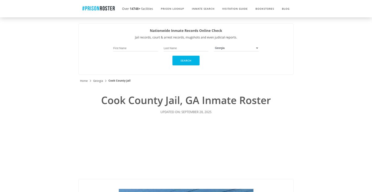 Preview of prisonroster.com