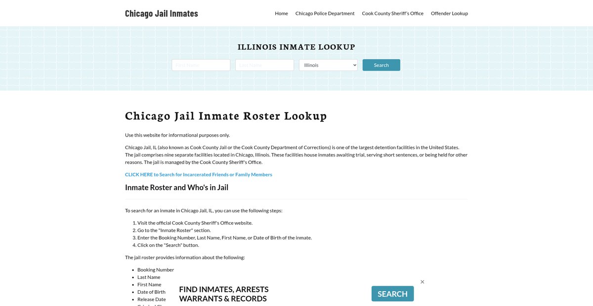 Preview of chicagojail.org
