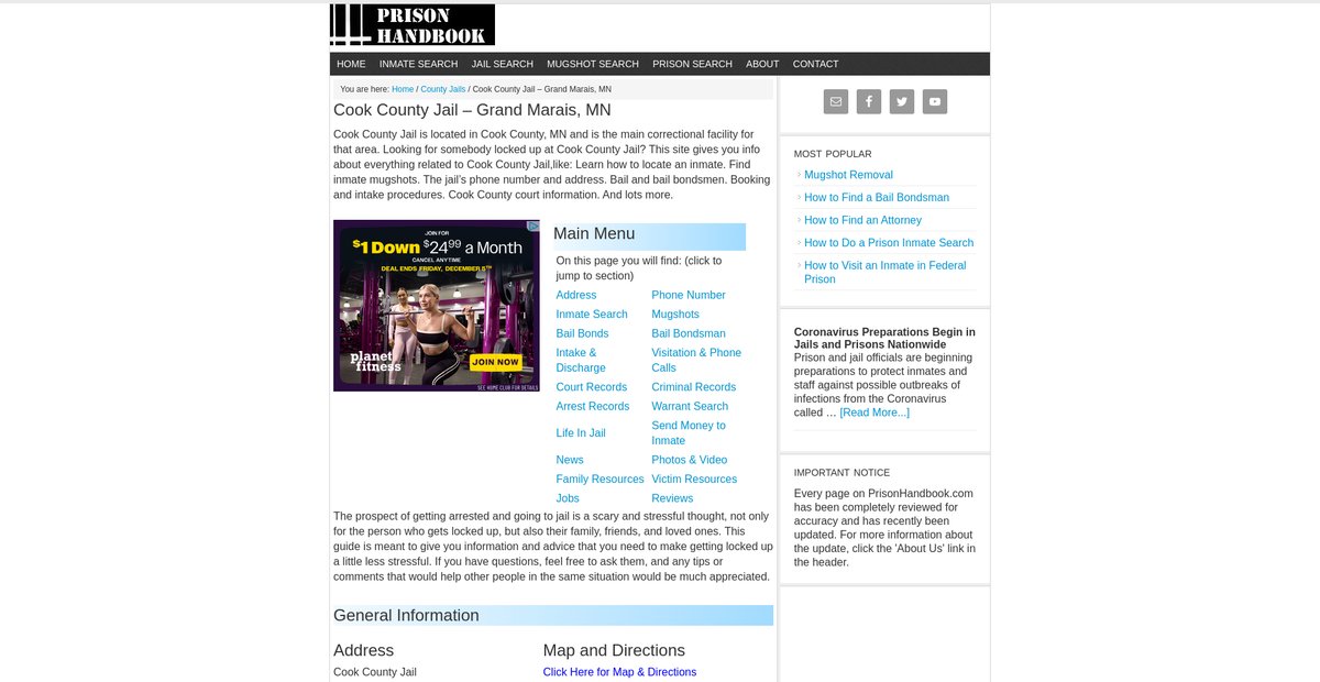 Preview of prisonhandbook.com