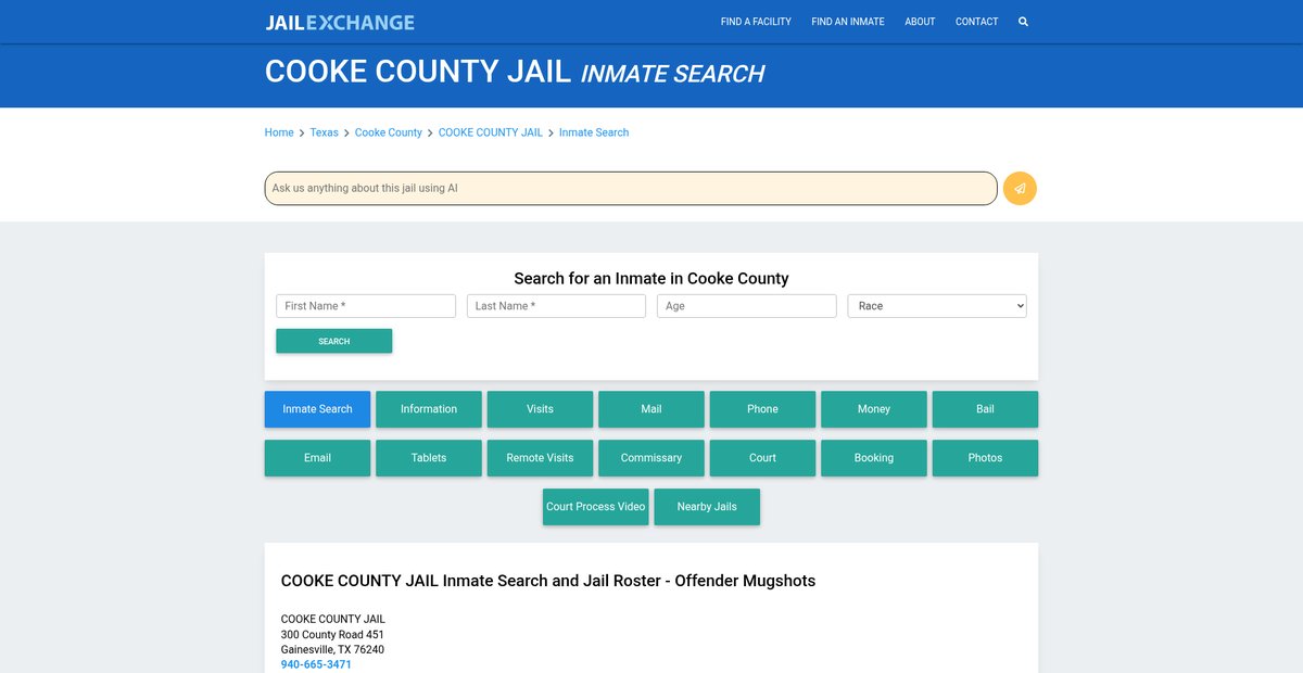 Preview of jailexchange.com